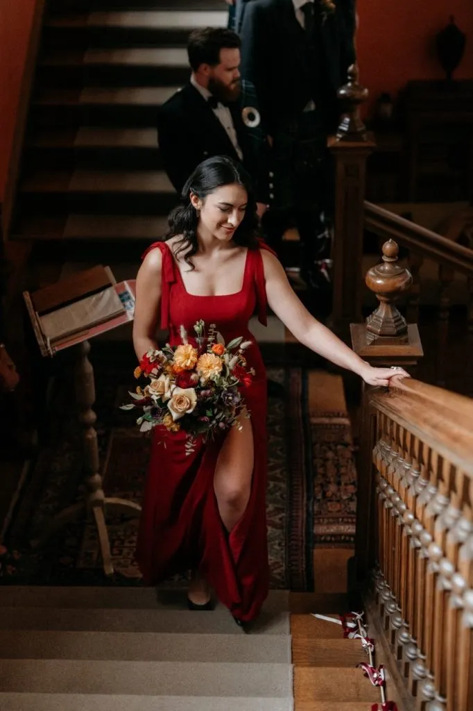 fraoch floral design the errol - calluna collection wedding package. wedding flowers with an autumnal colour scheme