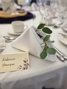 fraoch floral design clients testimonial for wedding at forbes of kingennie