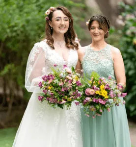 fraoch floral design brides and bridesmaids bouquets. taypark house wedding