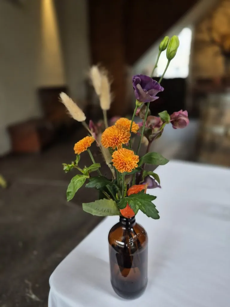 fraoch floral design the errol - calluna collection wedding package. wedding flowers with an autumnal colour scheme