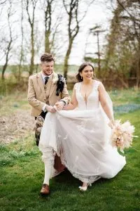 fraoch floral design clients testimonial for wedding at kinkell byre